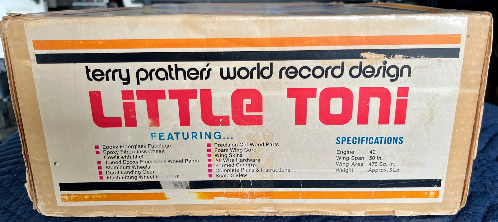 Prather Little Toni Q40 Formula 1 Racer Kit - Never Started, Complete photo 2