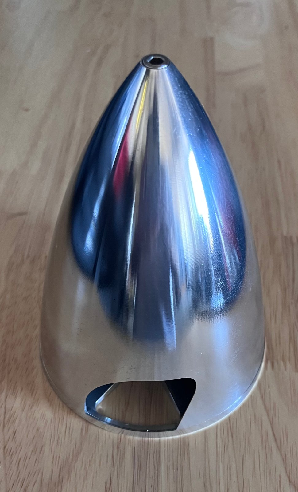 Tru Turn 4.5" Spinner, Lightened Backplate, Drilled for DA/DLE 100-120 photo 2