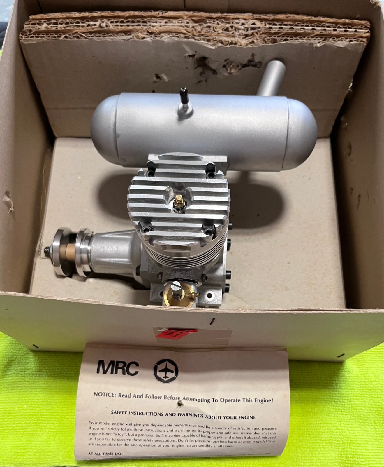 Suevia 1.5 Glow Engine, Made in W. Germany, Never Run photo 9