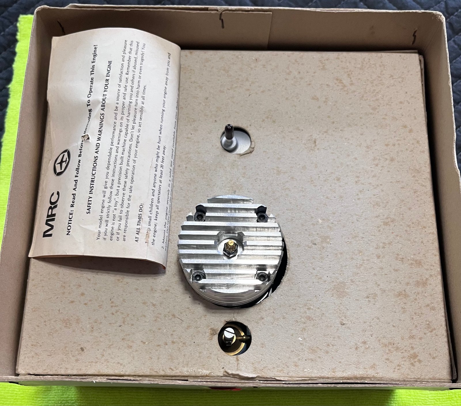 Suevia 1.5 Glow Engine, Made in W. Germany, Never Run photo 10