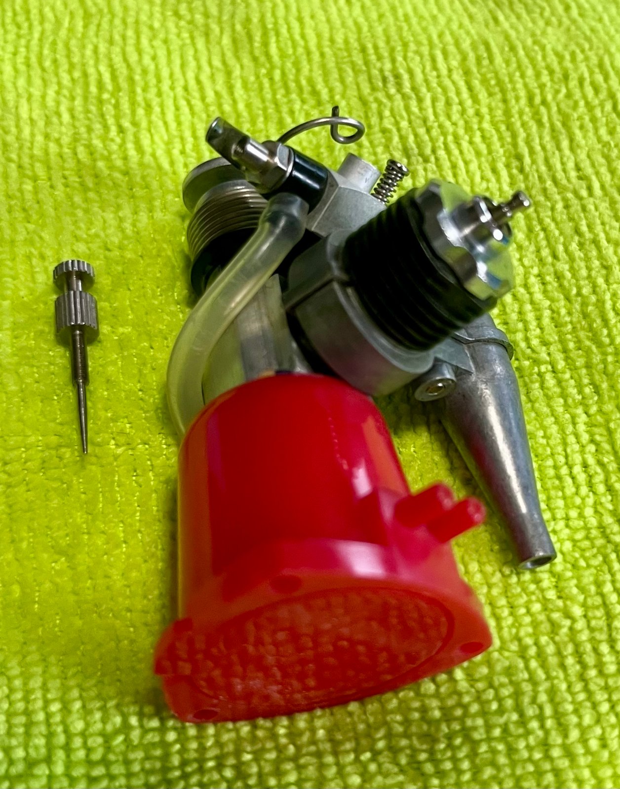 G-Mark .03 RC glow engine with muffler, never run photo 5