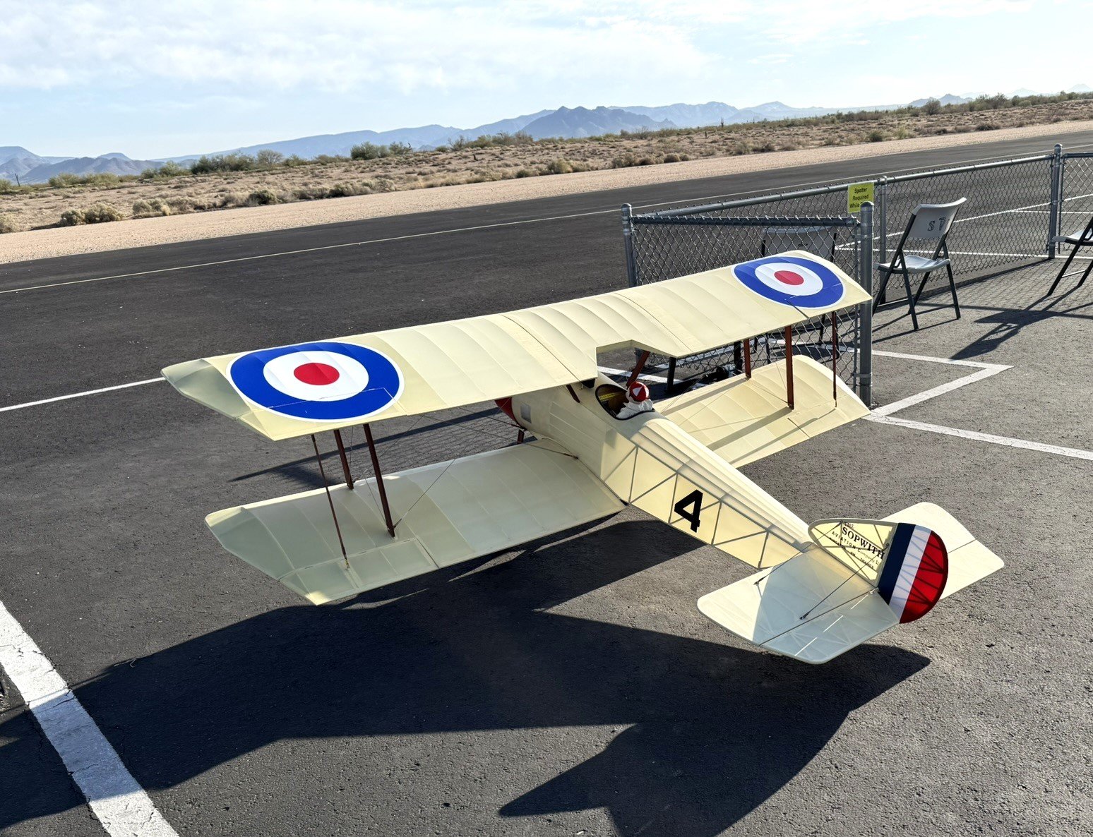1/3 scale BUSA Sopwith Pup Balsa USA G62 Giant WWI Warbird photo 4