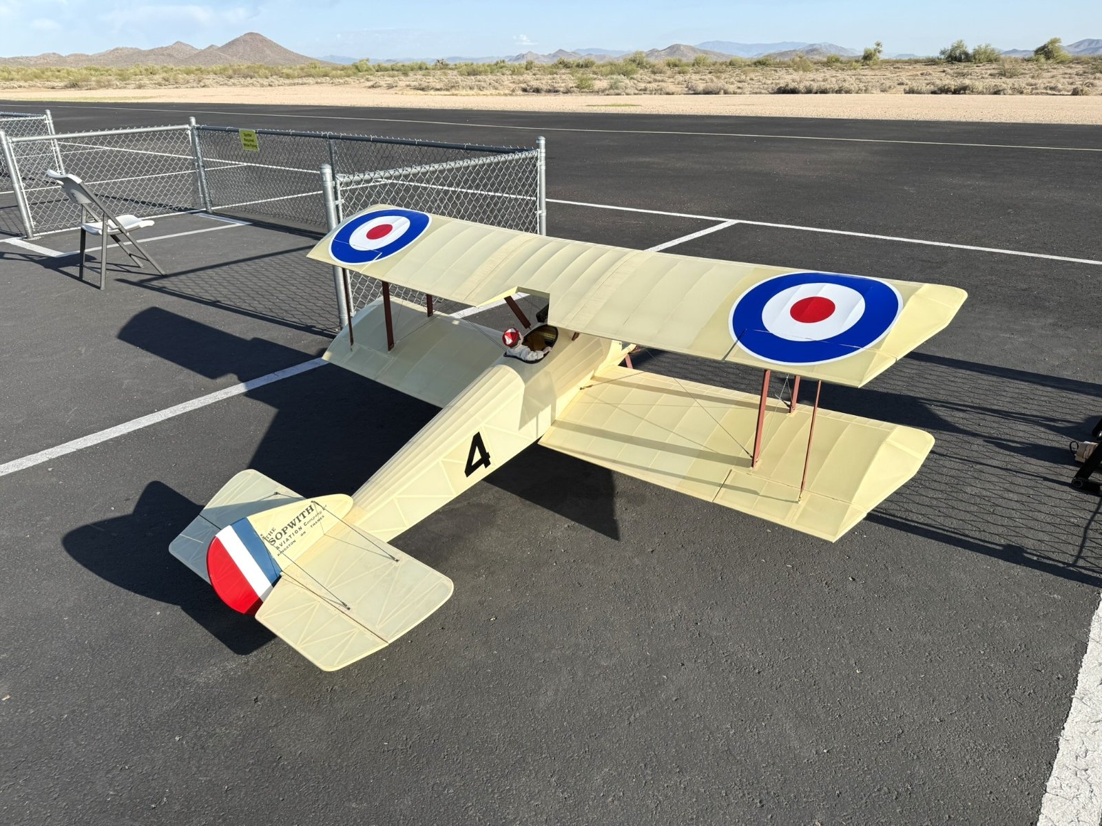 1/3 scale BUSA Sopwith Pup Balsa USA G62 Giant WWI Warbird photo 2