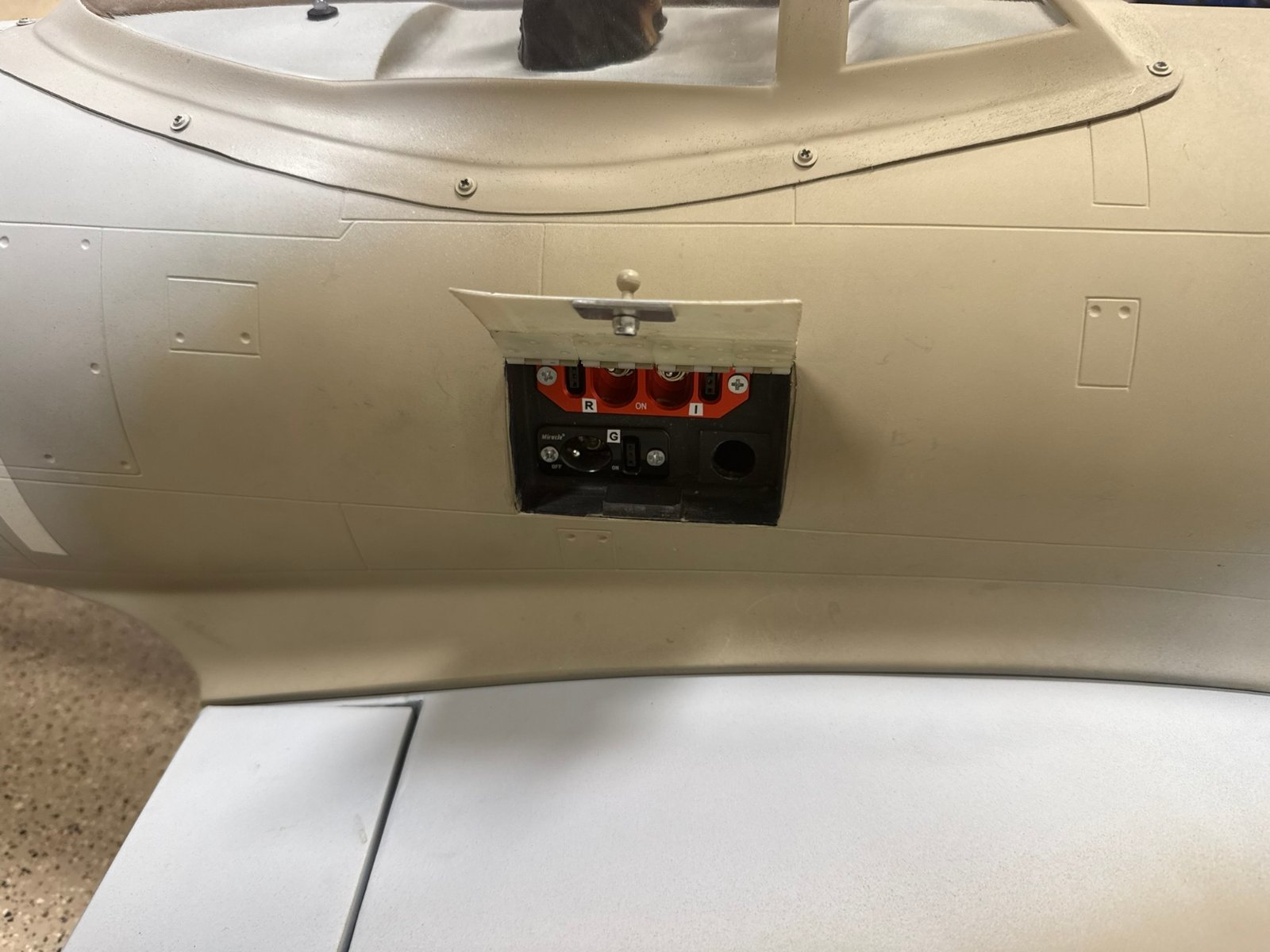 ESM P-47 w/Bubble canopy, fiberglass fuse RC Plane Airplane Warbird photo 2