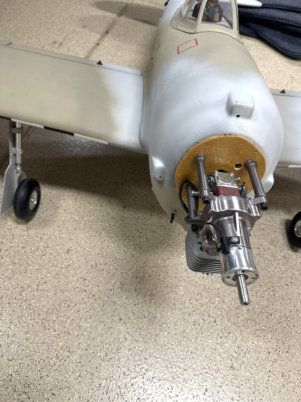 ESM P-47 w/Bubble canopy, fiberglass fuse RC Plane Airplane Warbird photo 3