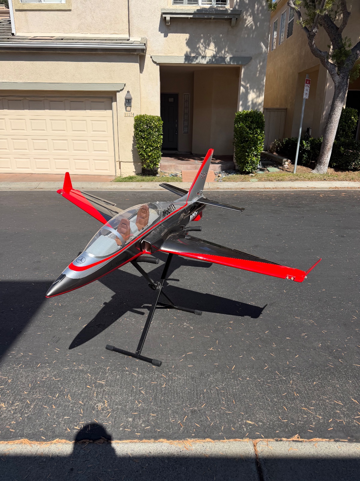 Global Jet Club Aerojet 1.9m Viper turbine jet, Swiwin 140B, SF20 Pro, composite photo 2