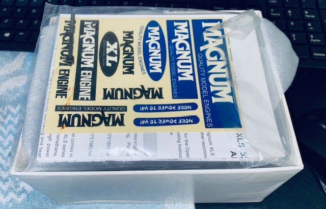 Magnum XLS 52a engine in box, complete. photo 1