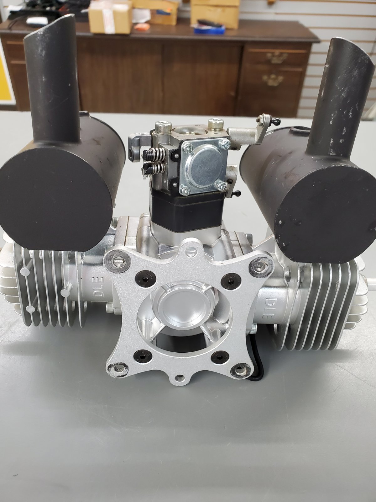 DLE 60 Twin Engine former Greg Hahn Engine photo 3