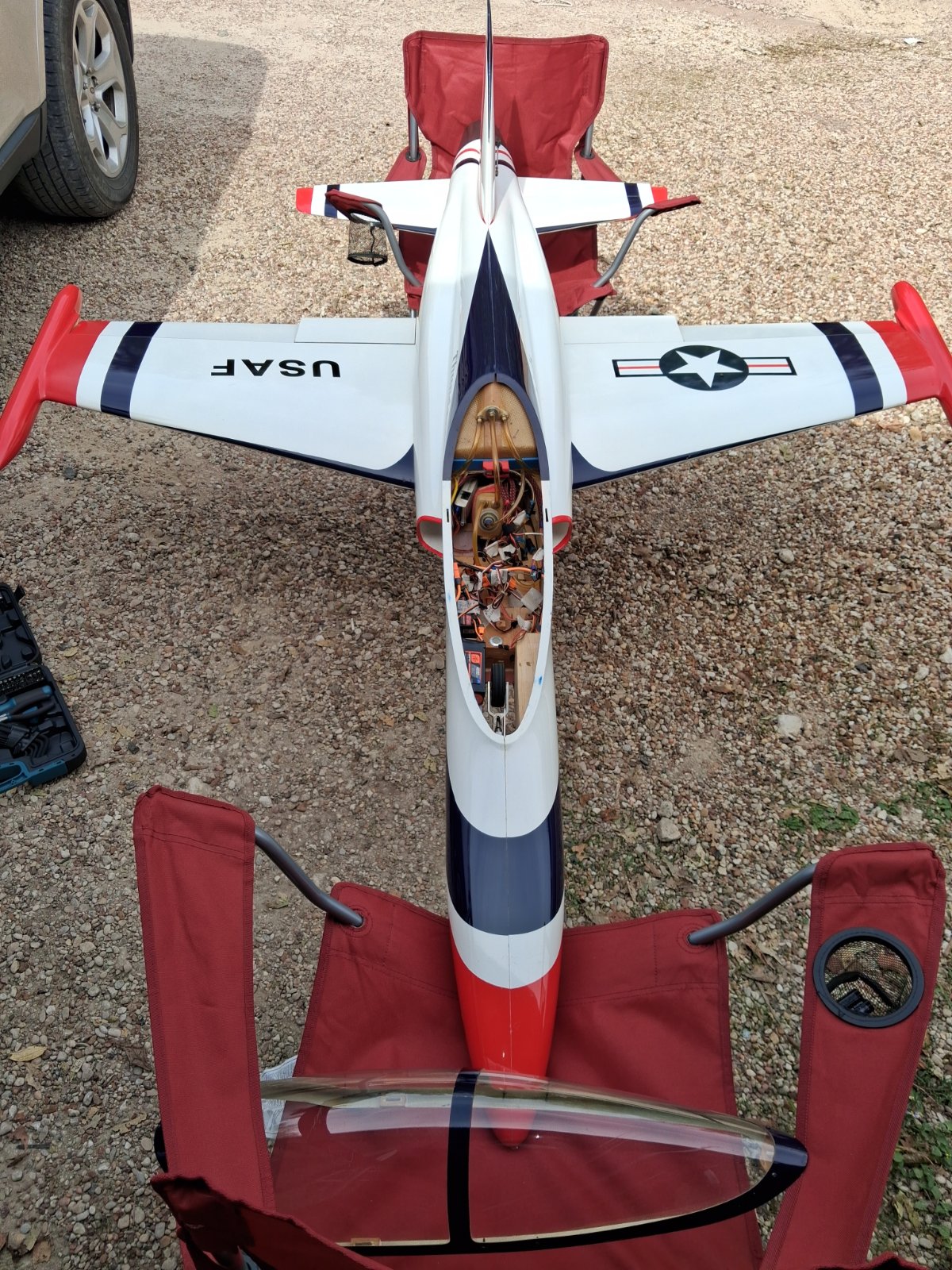F16 Thunderbird its about 8 feet long and was just flown about 2 weeks ago photo 3