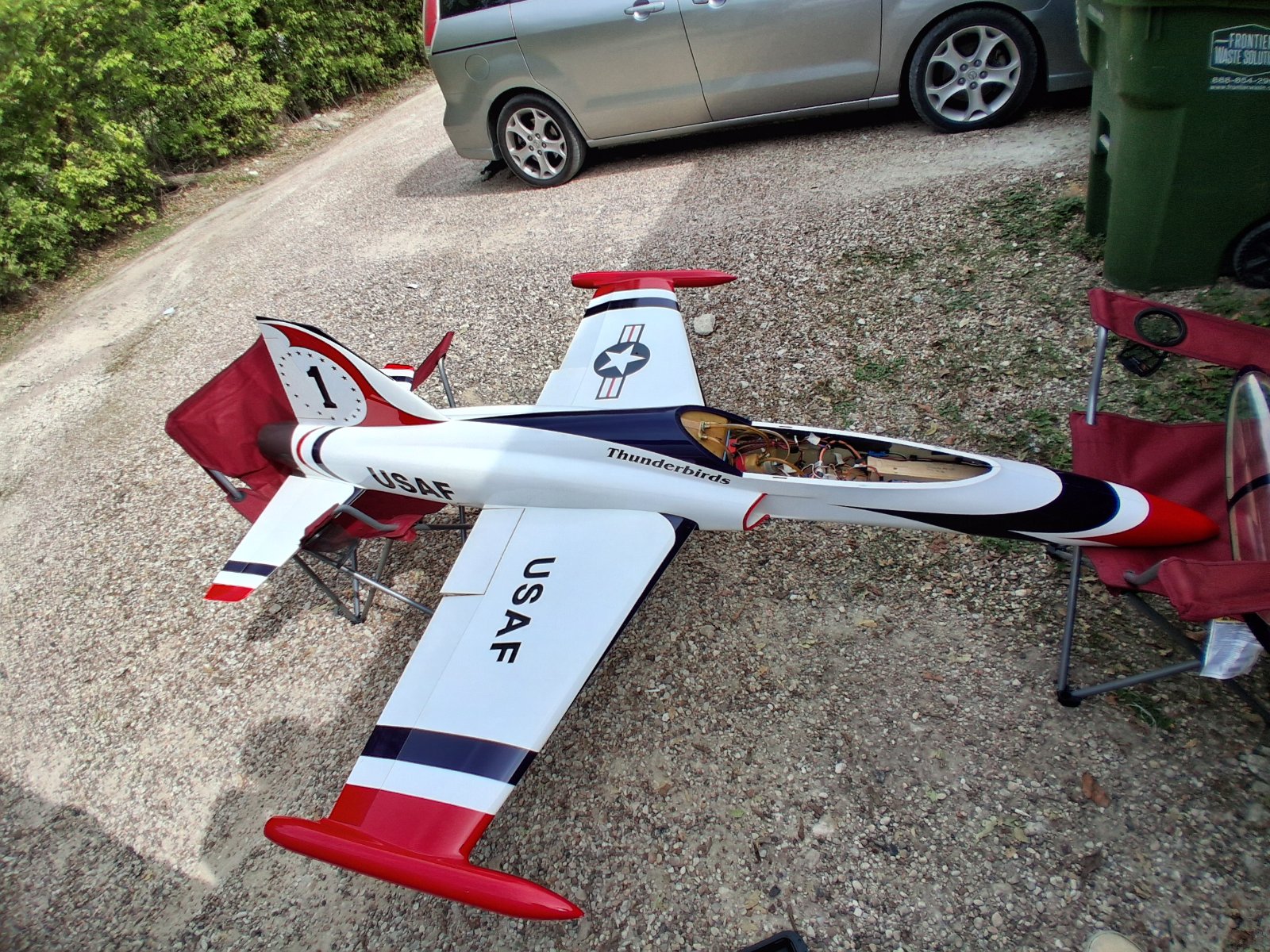 F16 Thunderbird its about 8 feet long and was just flown about 2 weeks ago photo 4