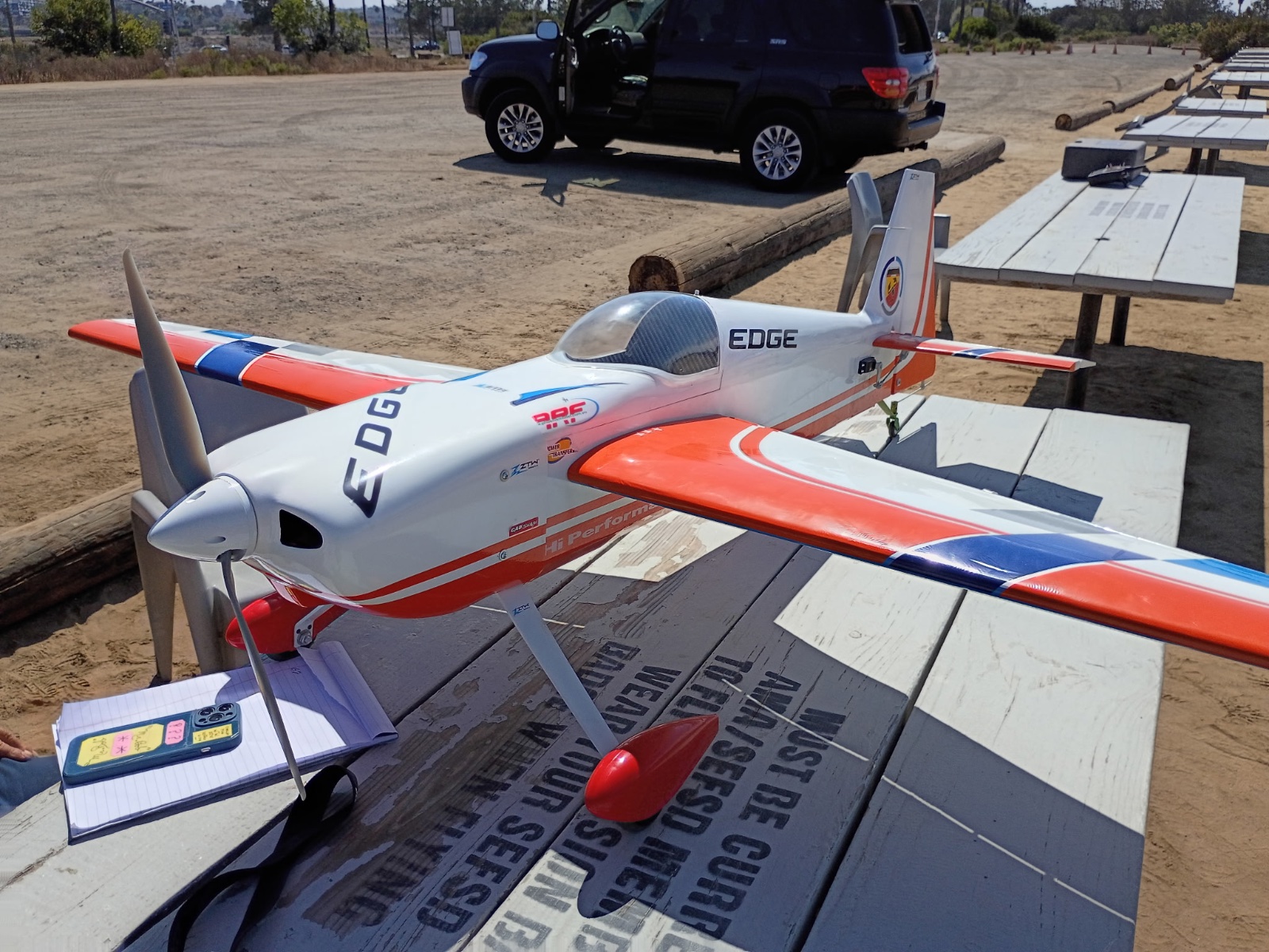 Phoenix Edge 65 inch 3D Plane BNF - Spektrum 8ch RX, 130A ESC, 6S-8S photo 2